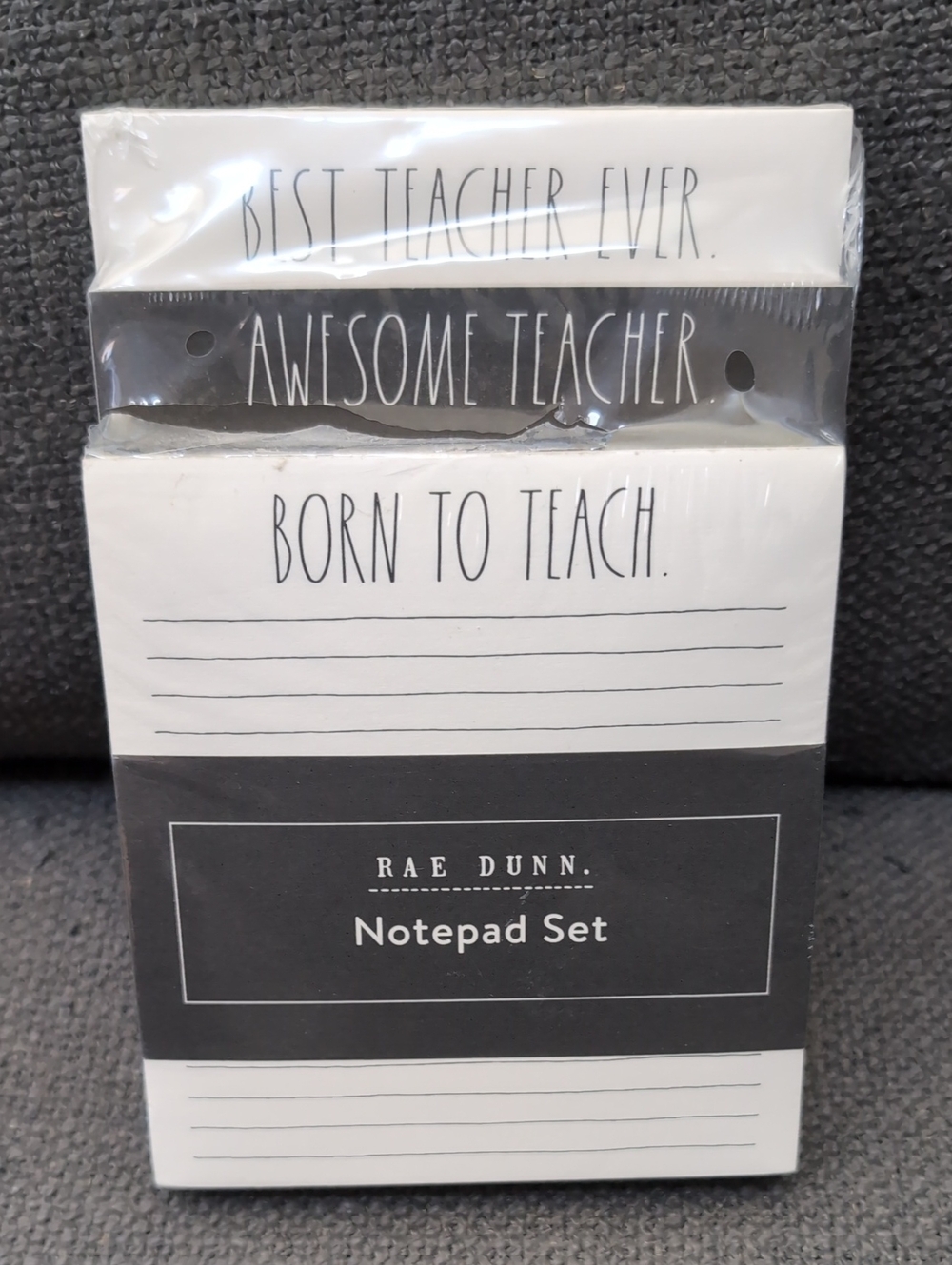 Rae Dunn Teacher Notepad Set